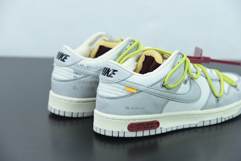OFF-WHITE X DUNK LOW “LOT 8 OF 50”