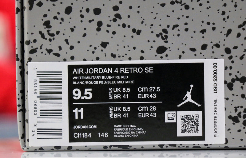 JORDAN 4 RETRO WHAT THE